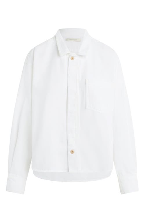 Favorite Daughter The Thinking About It Cotton Button-up Shirt In Knox