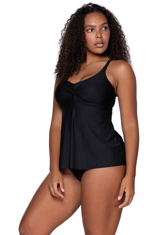 Sunsets Escape Tori Tankini In Black