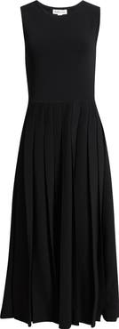 Nordstrom Sleeveless Pleated Sweater Dress
