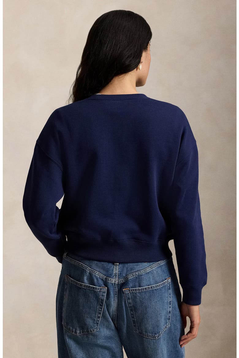 Cotton Blend Cardigan, Alternate, color, NEWPORT NAVY
