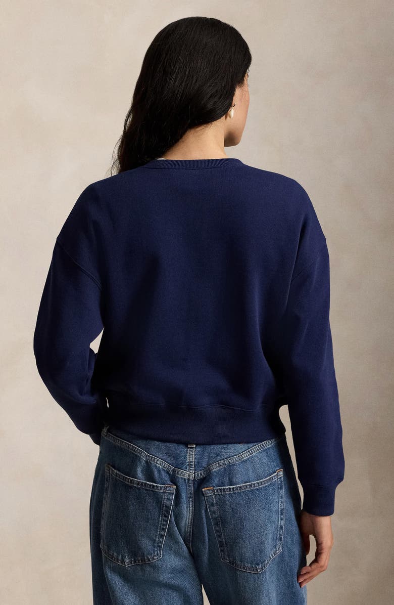 Polo Ralph Lauren Cotton Blend Cardigan, Alternate, color, Newport Navy