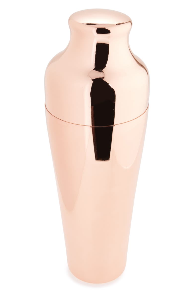 Parisian Cocktail Shaker, Main, color, COPPER