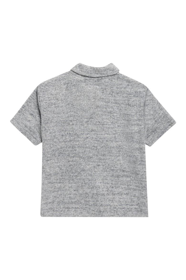Kids' Knit Polo, Alternate, color, GREY MARLE