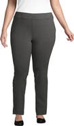 Lands' End Plus Size Starfish Mid Rise Slim Leg Pants
