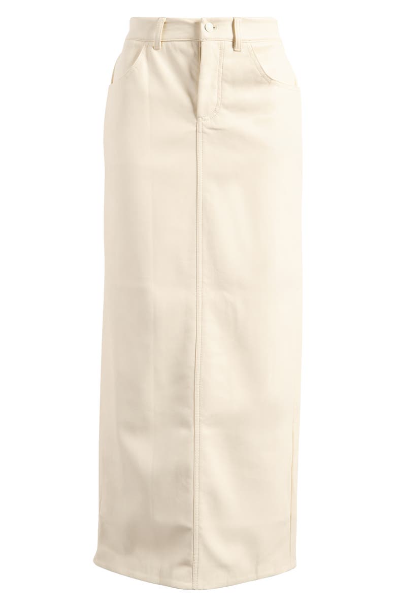 Mistress Rocks Faux Leather Midi Skirt, Alternate, color, 