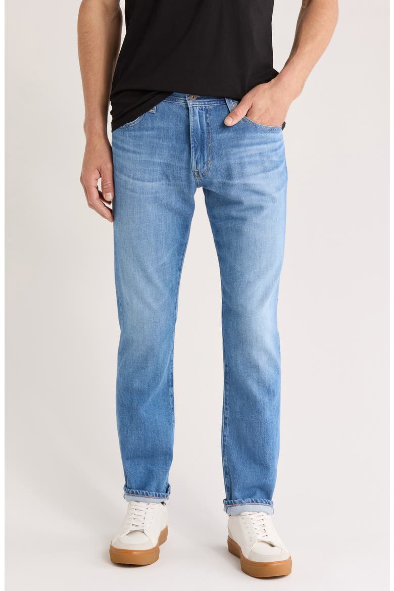 Everett Slim Straight Jeans, Main, color, EVENFALL