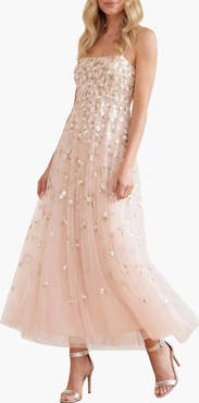 Needle & Thread Meadow Ditsy Cami Ankle Gown