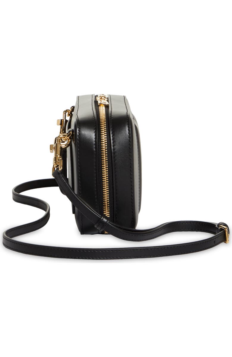 Dolce&Gabbana DG Logo Leather Camera Crossbody Bag, Alternate, color,