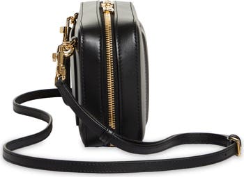 ショルダーバッグ・ポシェット DOLCE & GABBANA DG LOGO LEATHER CAMERA BAG Small calfskin DG Logo Bag camera bag in Black for Women