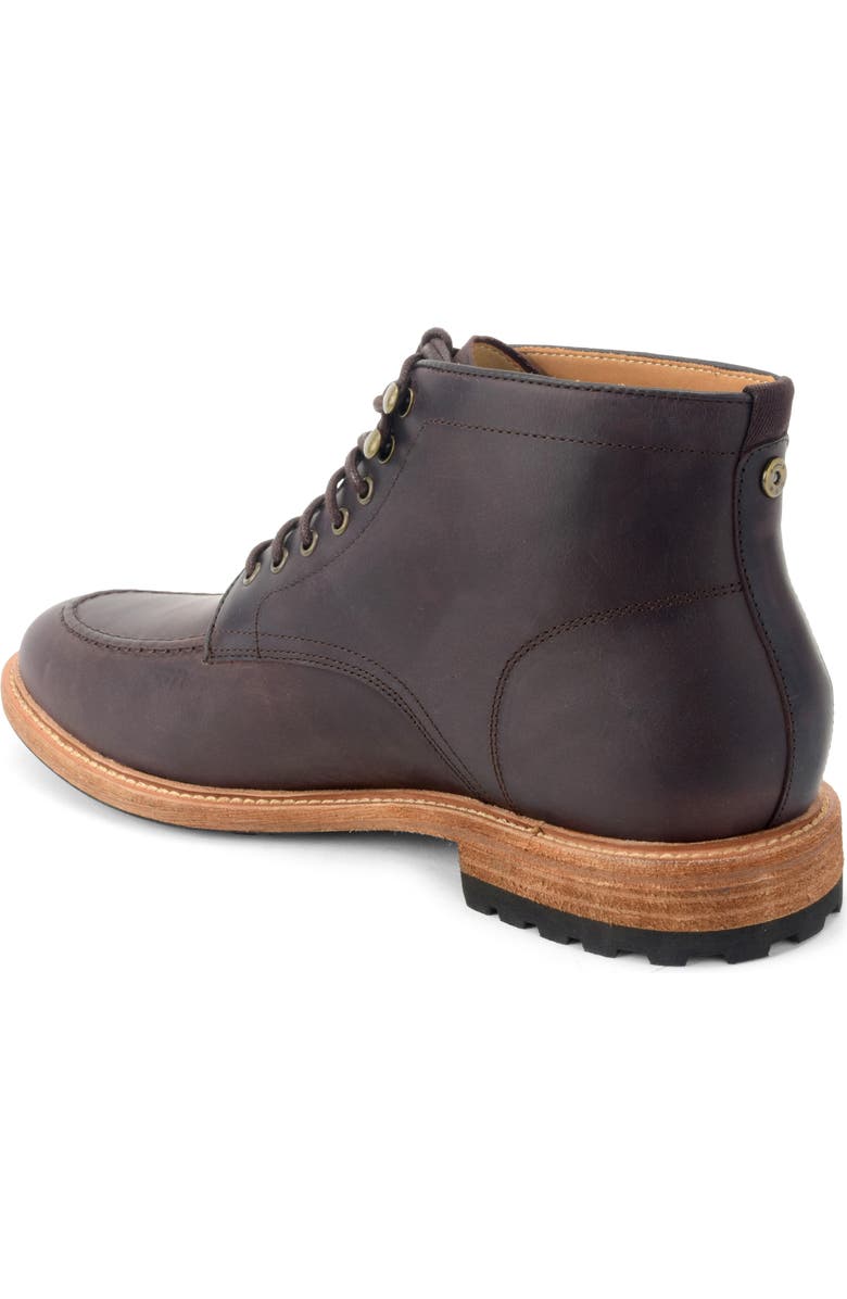 Warfield & Grand Trench Lace-Up Boot, Alternate, color, Dark Brown