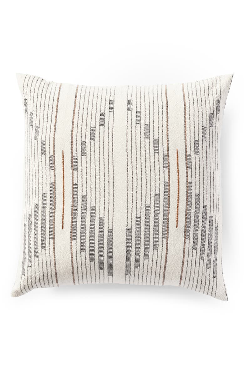 Coyuchi Morelia Jacquard Organic Cotton Pillow Cover, Main, color, Harvest