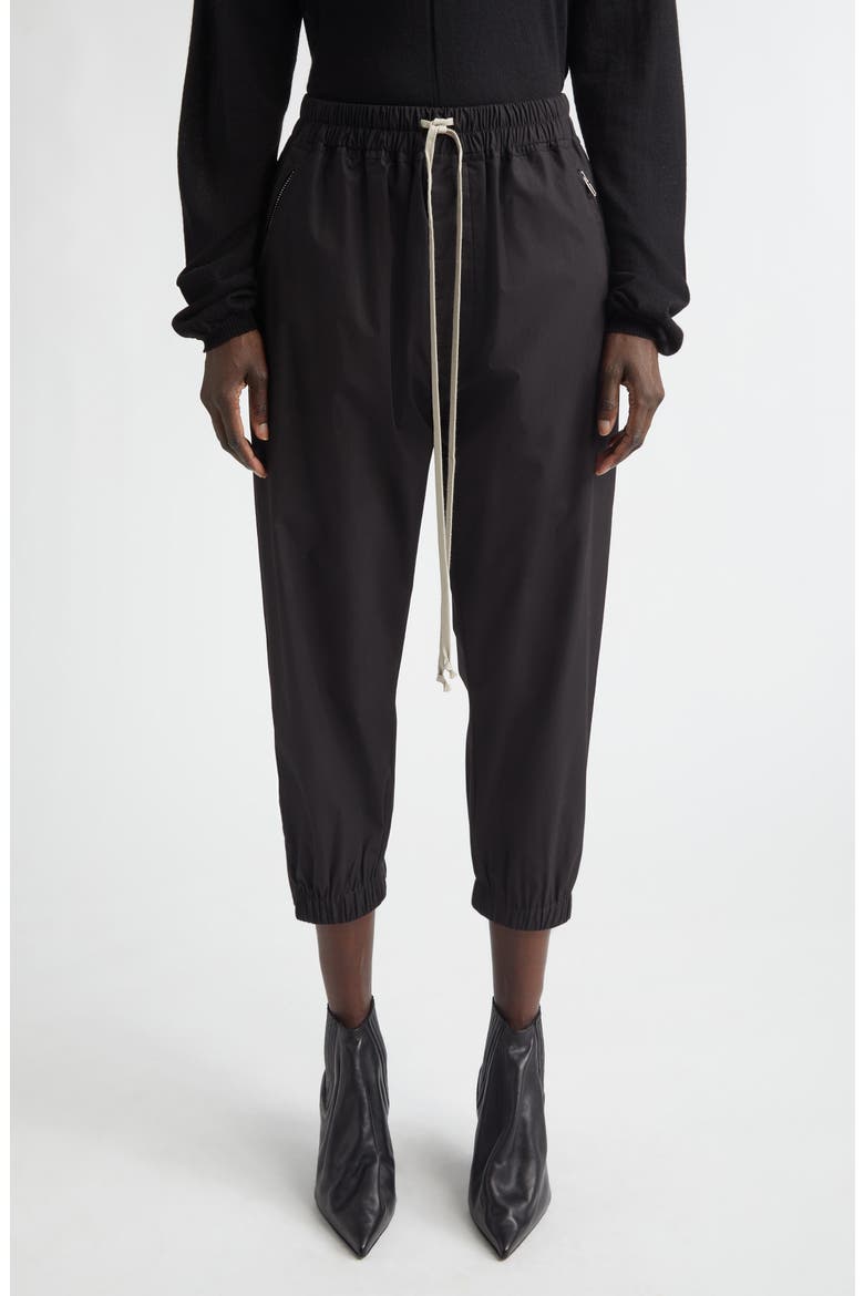 Cotton Crop Joggers, Main, color, BLACK