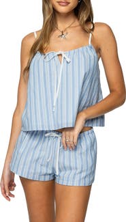 EDIKTED Birkley Stripe Cotton Camisole