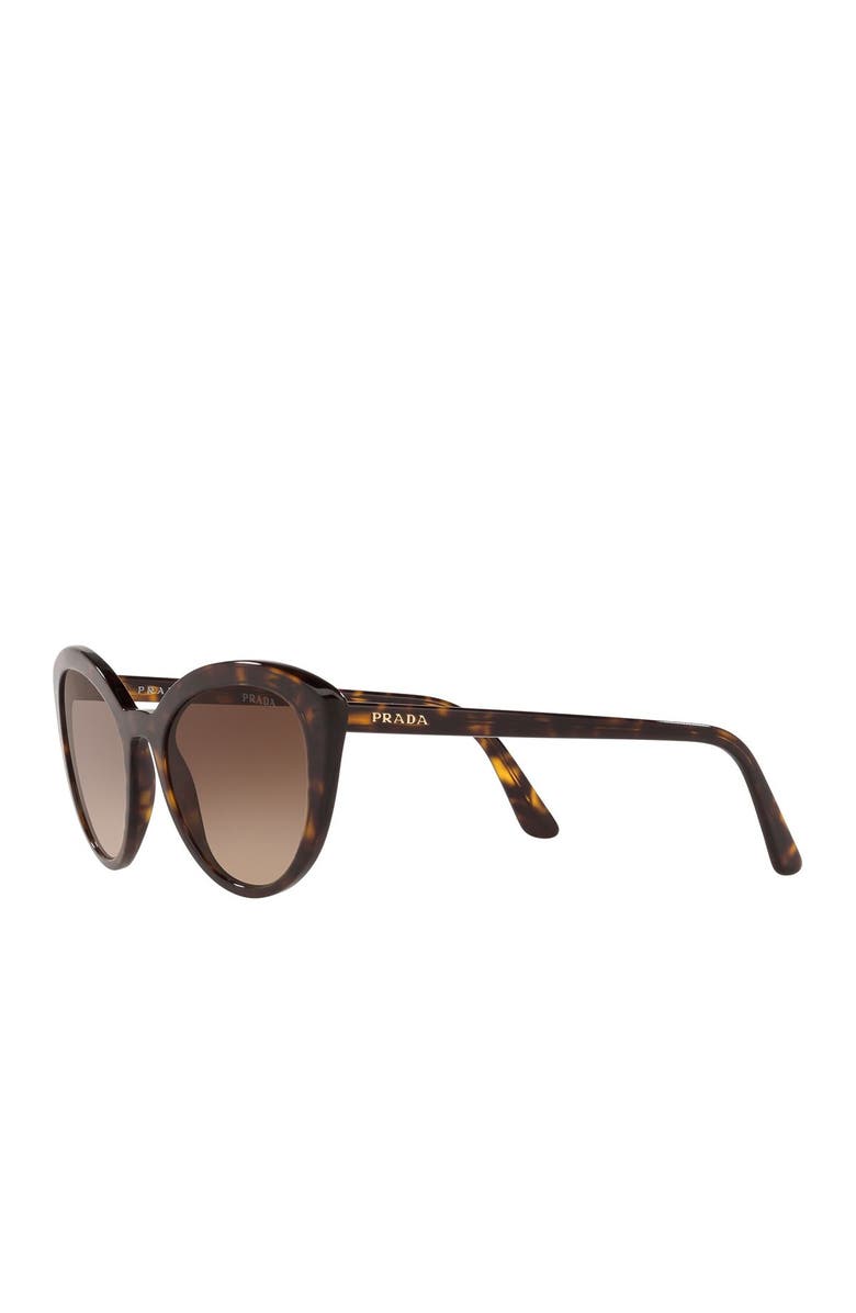 Prada 54mm Cat Eye Sunglasses, Alternate, color,