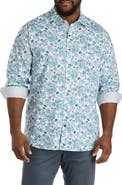 Synrgy by DXL Big & Tall Large Paisley Sport Shirt