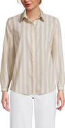 Lands' End No Iron Supima Cotton Long Sleeve Shirt
