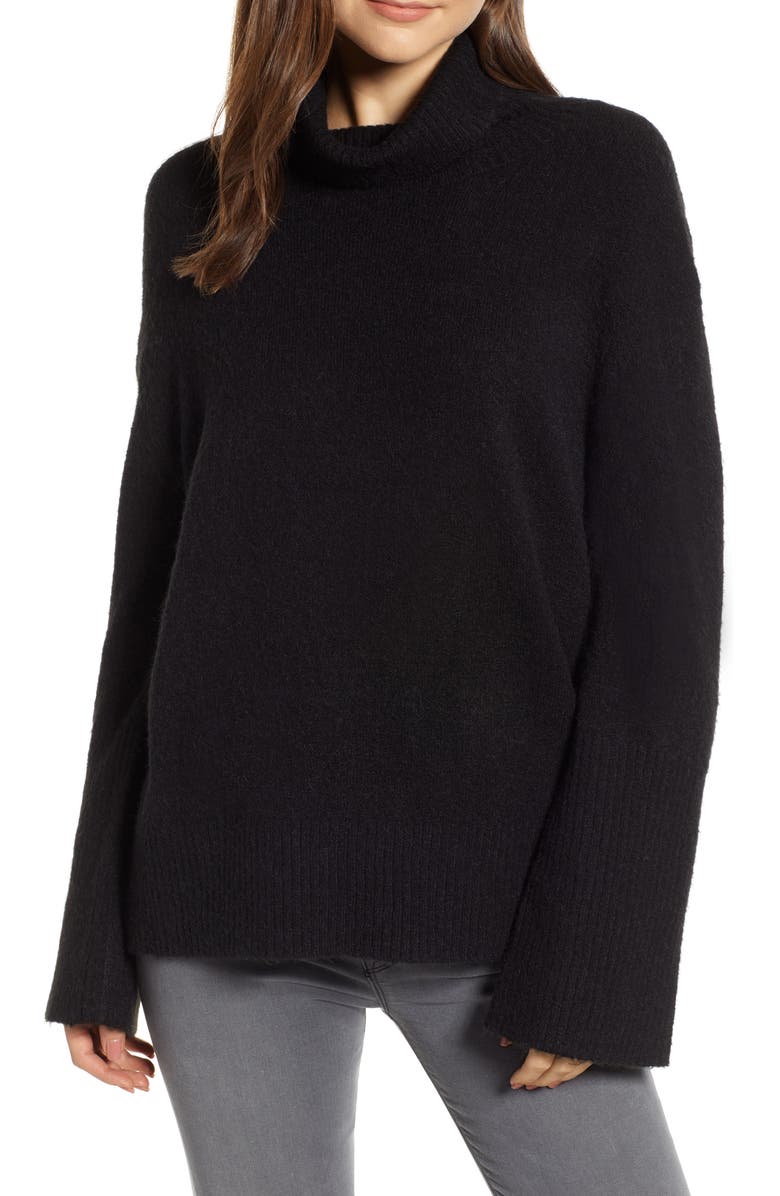 Hinge Bell Sleeve Sweater, Main, color, 