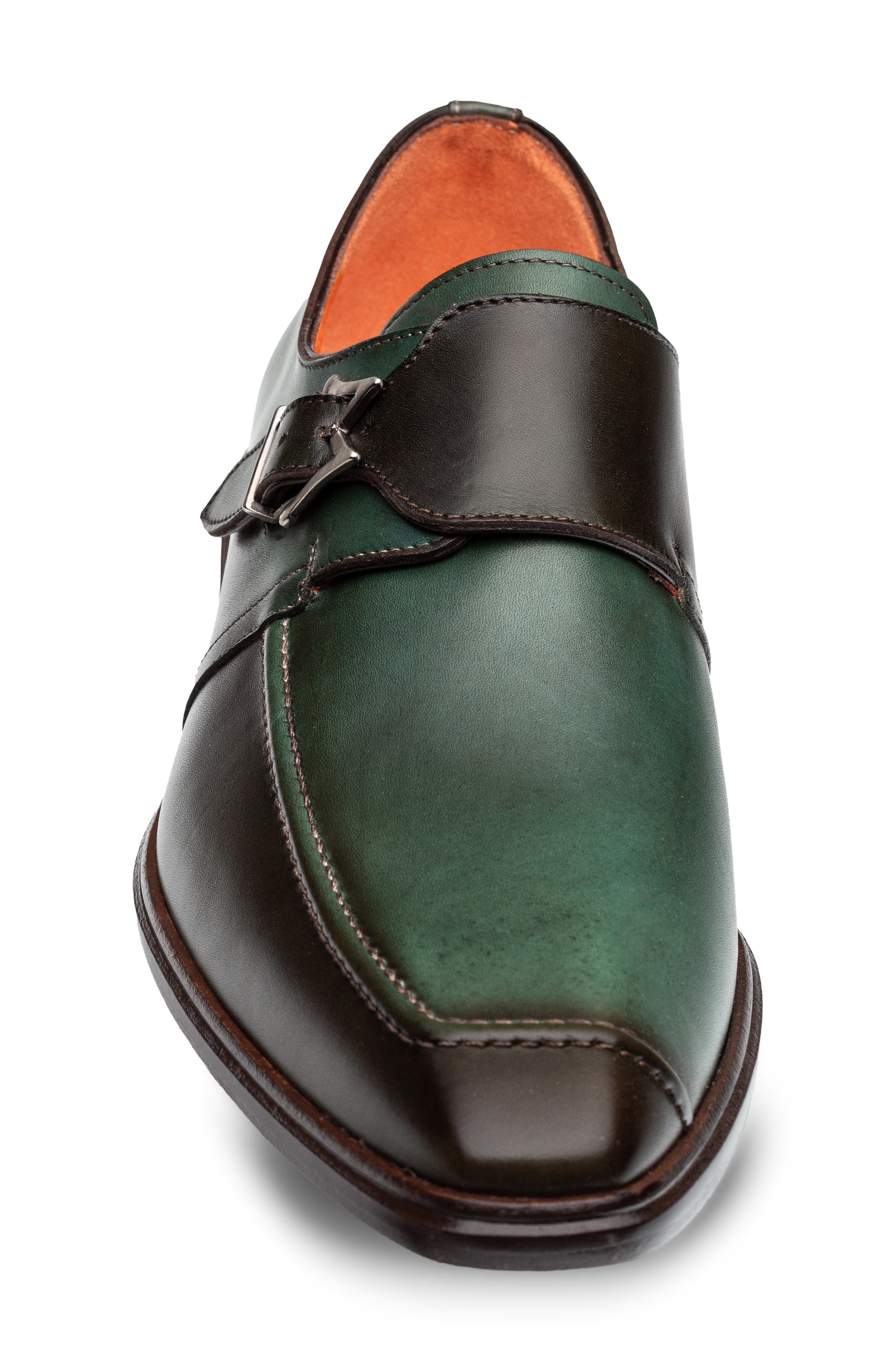 Tahoe Monk Strap Shoe, Alternate, color, FOREST