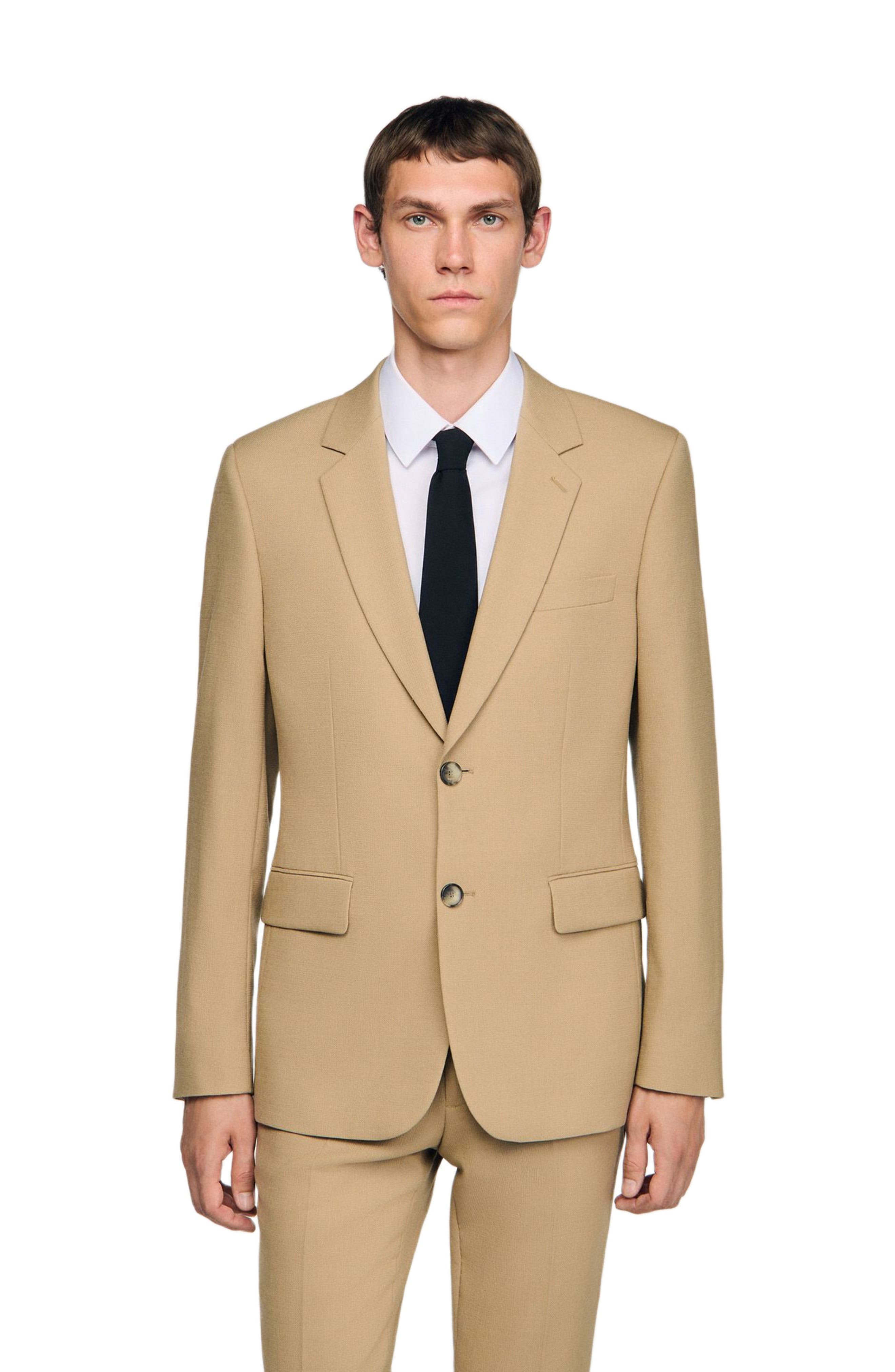 Wool suit jacket