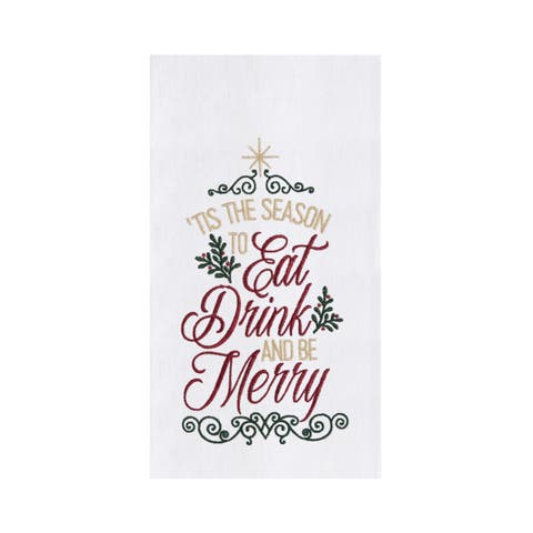 Eat, Drink, & Be Merry Towel