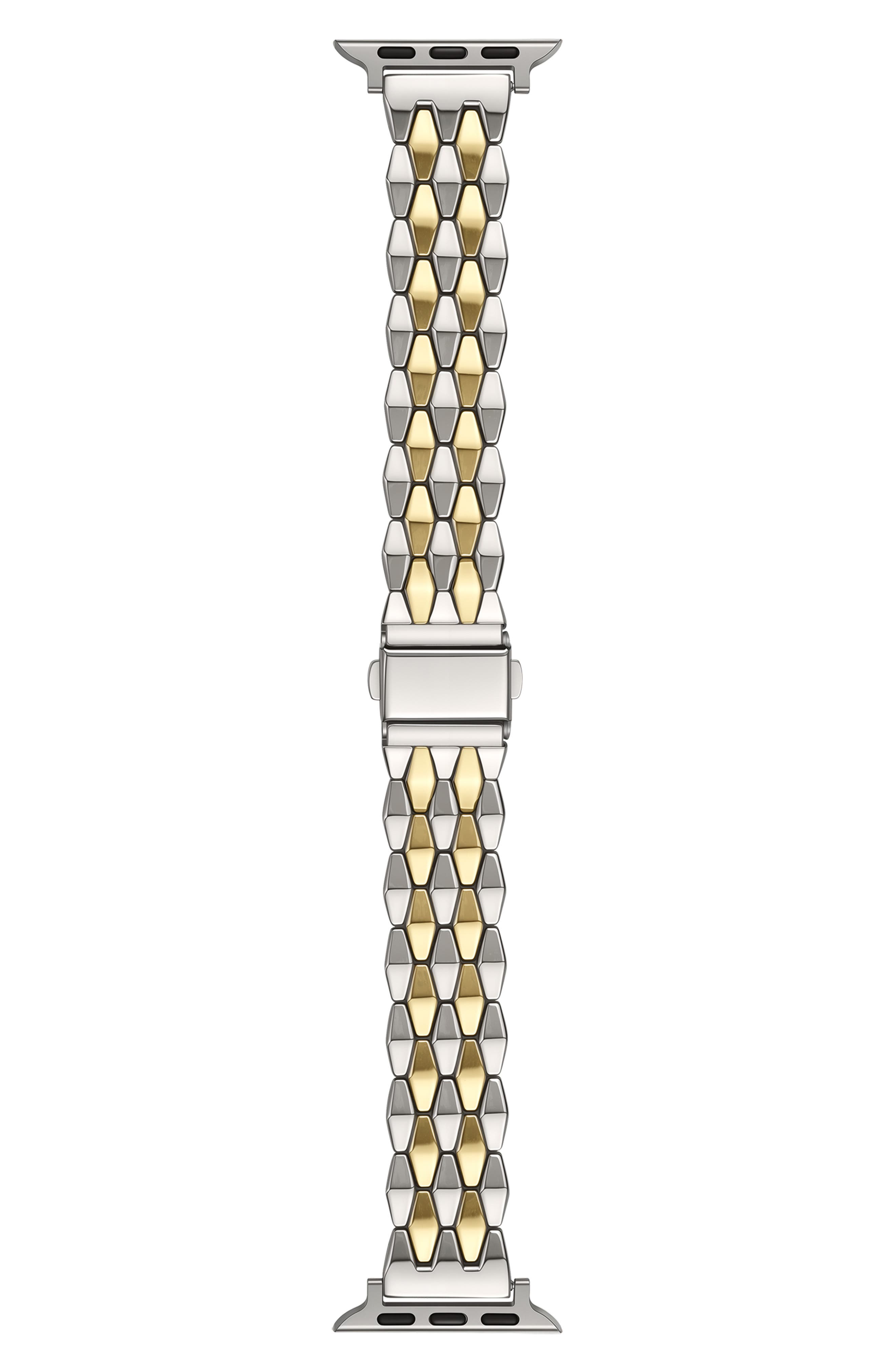 Trapezoid Link Apple Watchband