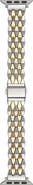 BCBG Trapezoid Link Apple Watchband