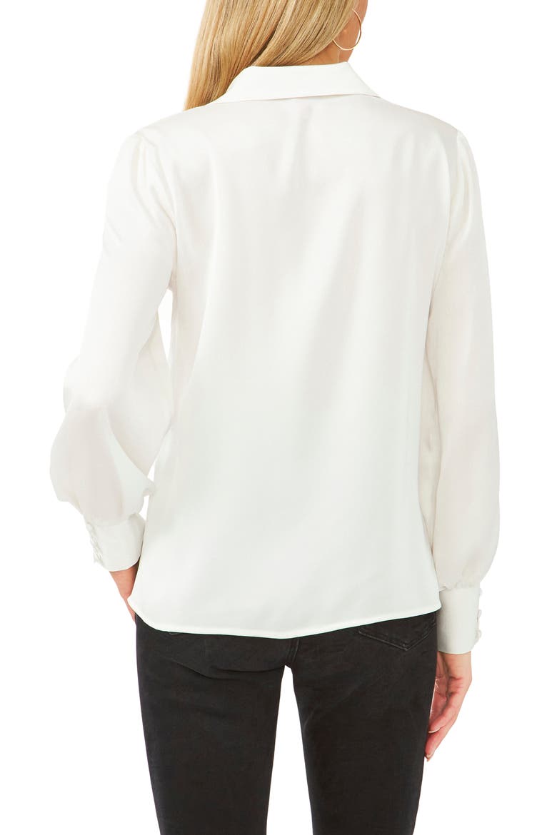 Button-Up Shirt, Alternate, color, NEW IVORY