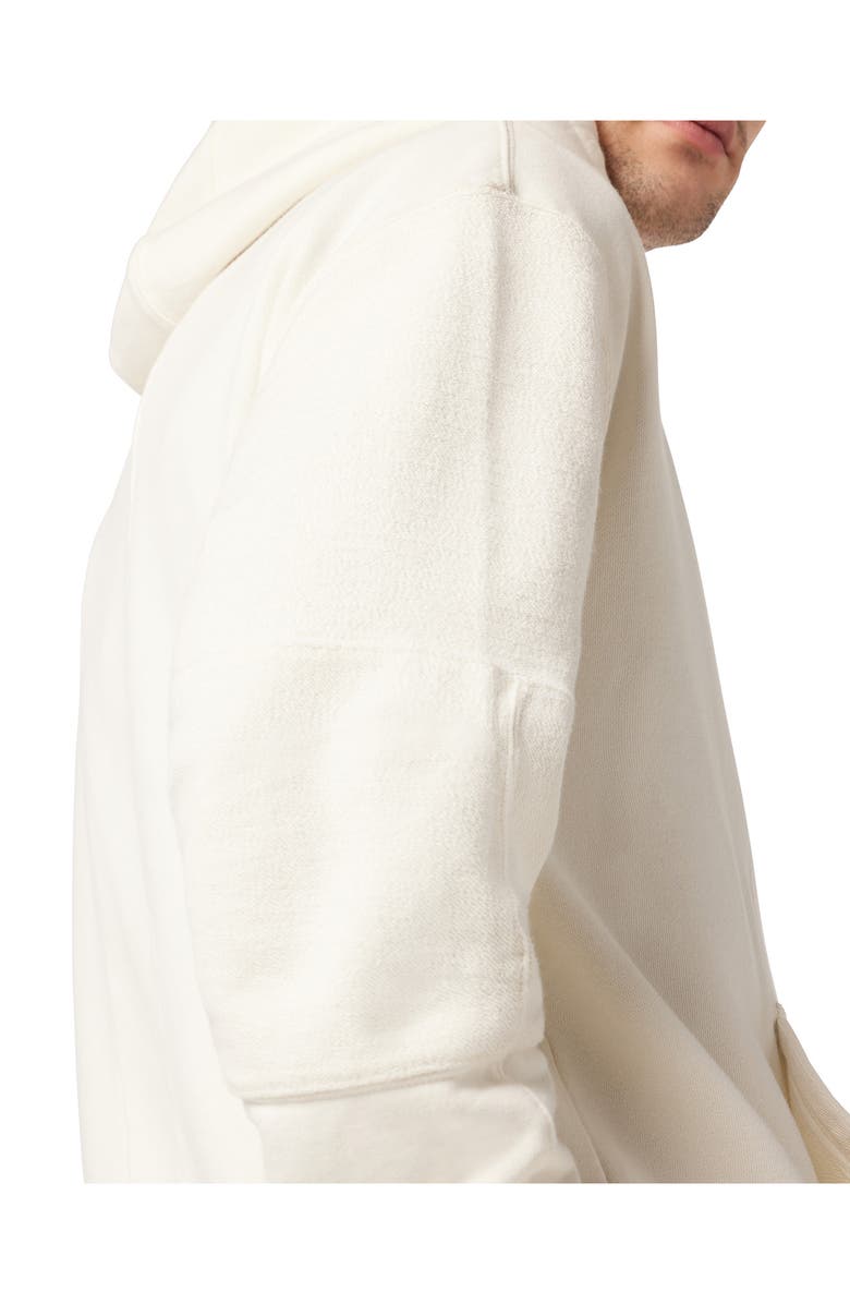 Hudson Jeans Moto Cotton Hoodie, Alternate, color, 