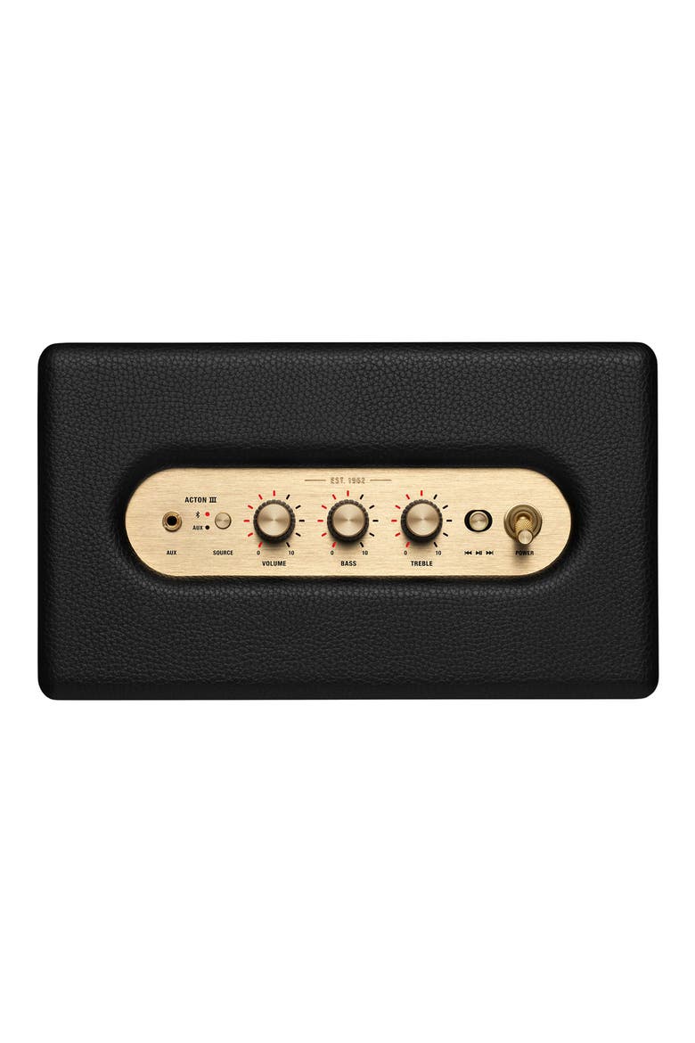 Acton III Bluetooth® Speaker, Alternate, color, BLACK