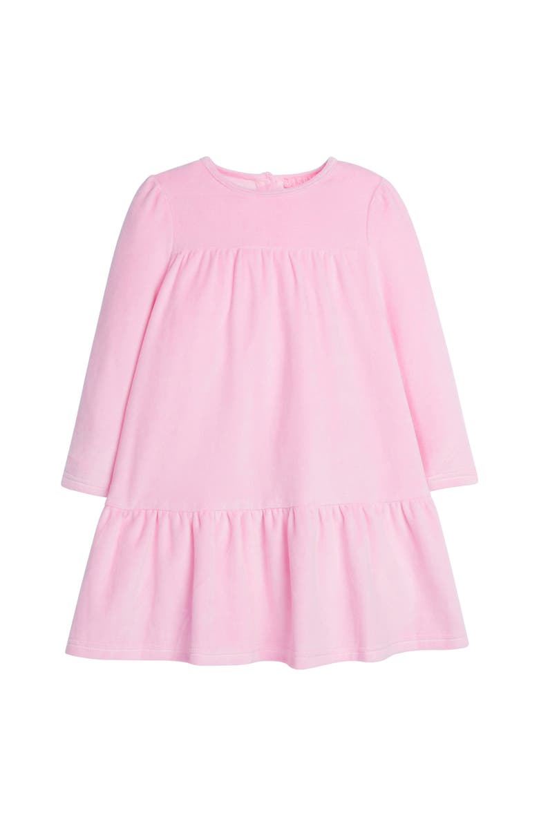 BISBY Kids' Velour Lisle Dress, Main, color, Pink Velour