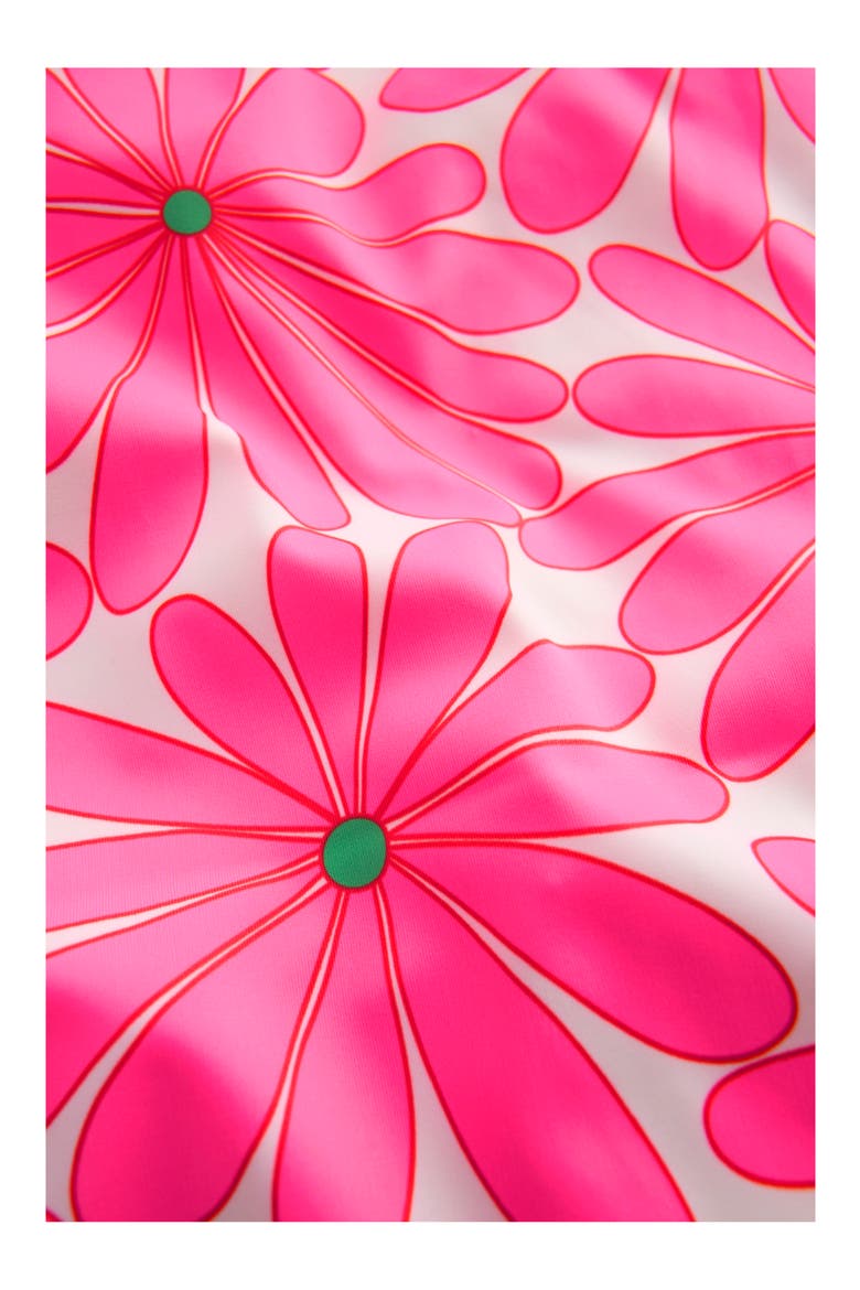 Kids' Printed One-Piece Swimsuit, Alternate, color, KNOCKOUT PINK GIANT DAISY