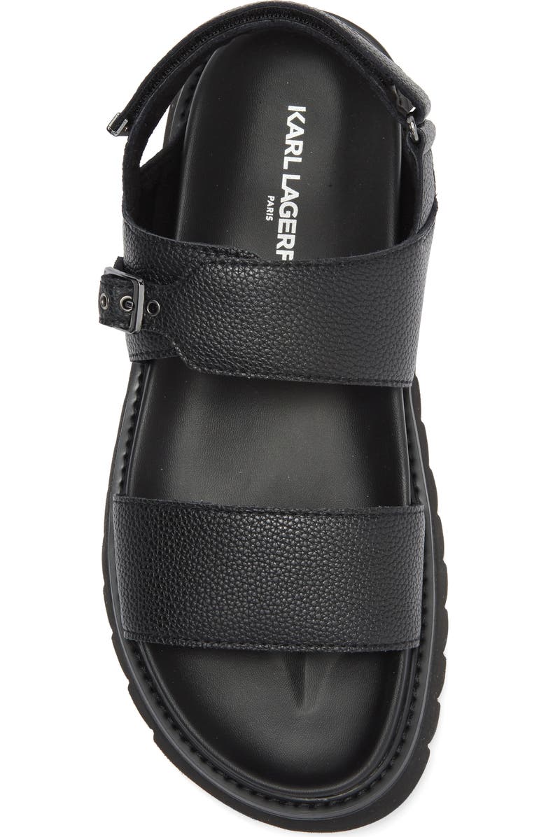 KARL LAGERFELD PARIS Slingback Sandal, Alternate, color, Black