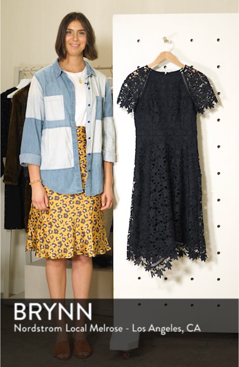 Asymmetrical Lace Dress, sales video thumbnail