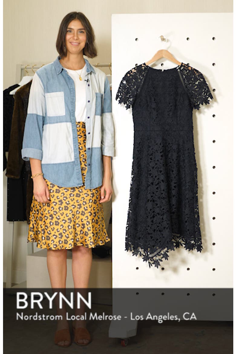 Asymmetrical Lace Dress video
