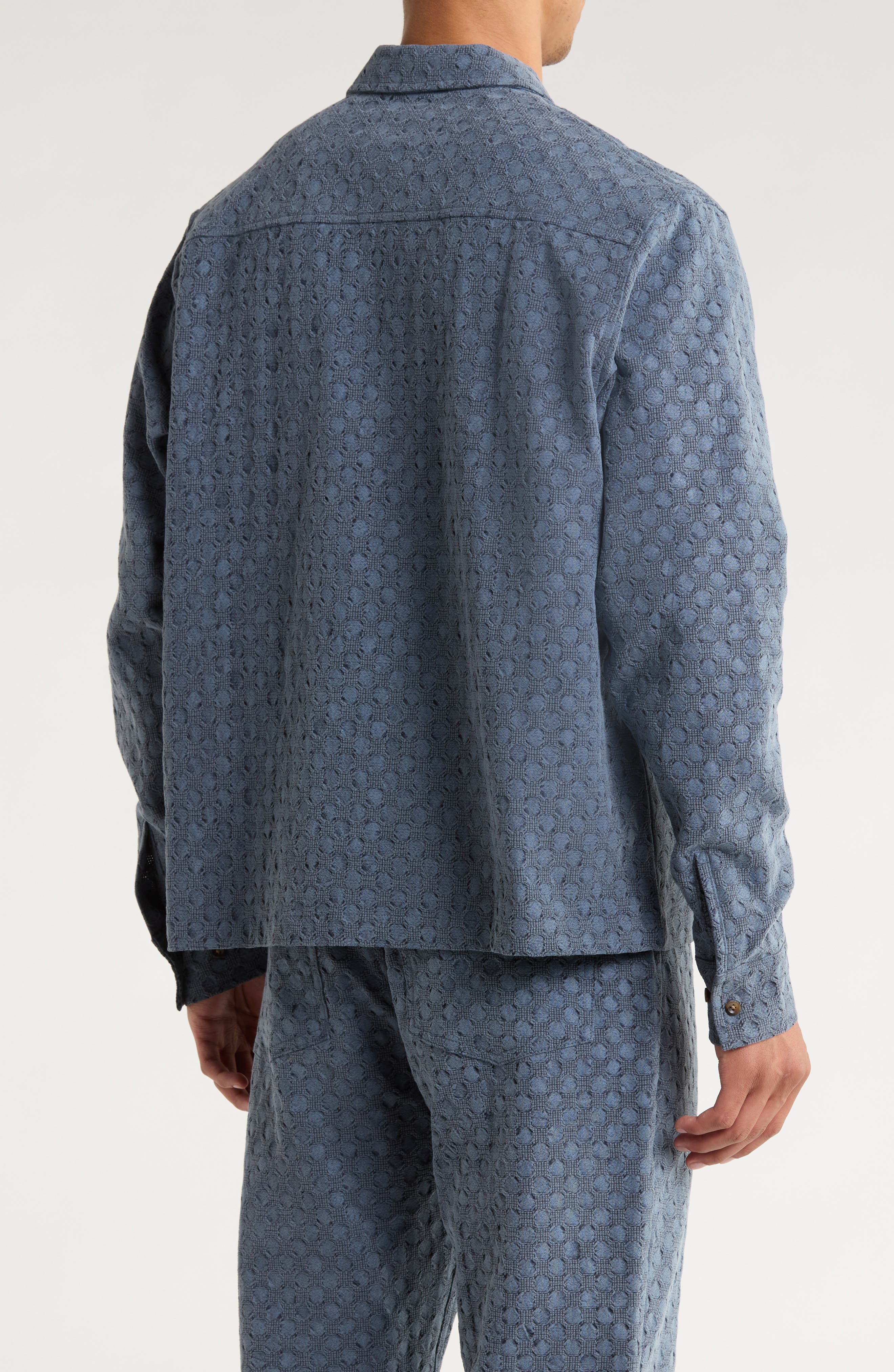Nate Woven Shirt Jacket - image 2