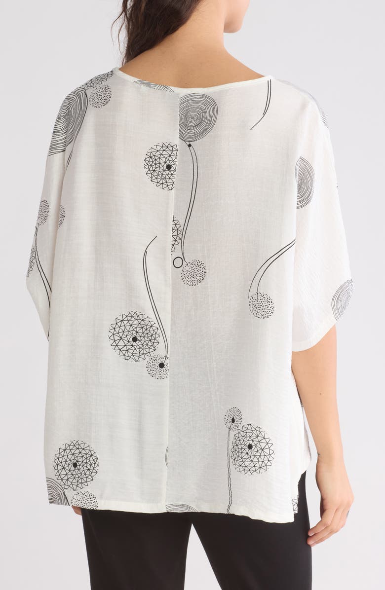 PATRIZIA LUCA Printed Loose Top, Alternate, color,