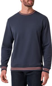TravisMathew Social Club Contrast Stripe Sweatshirt