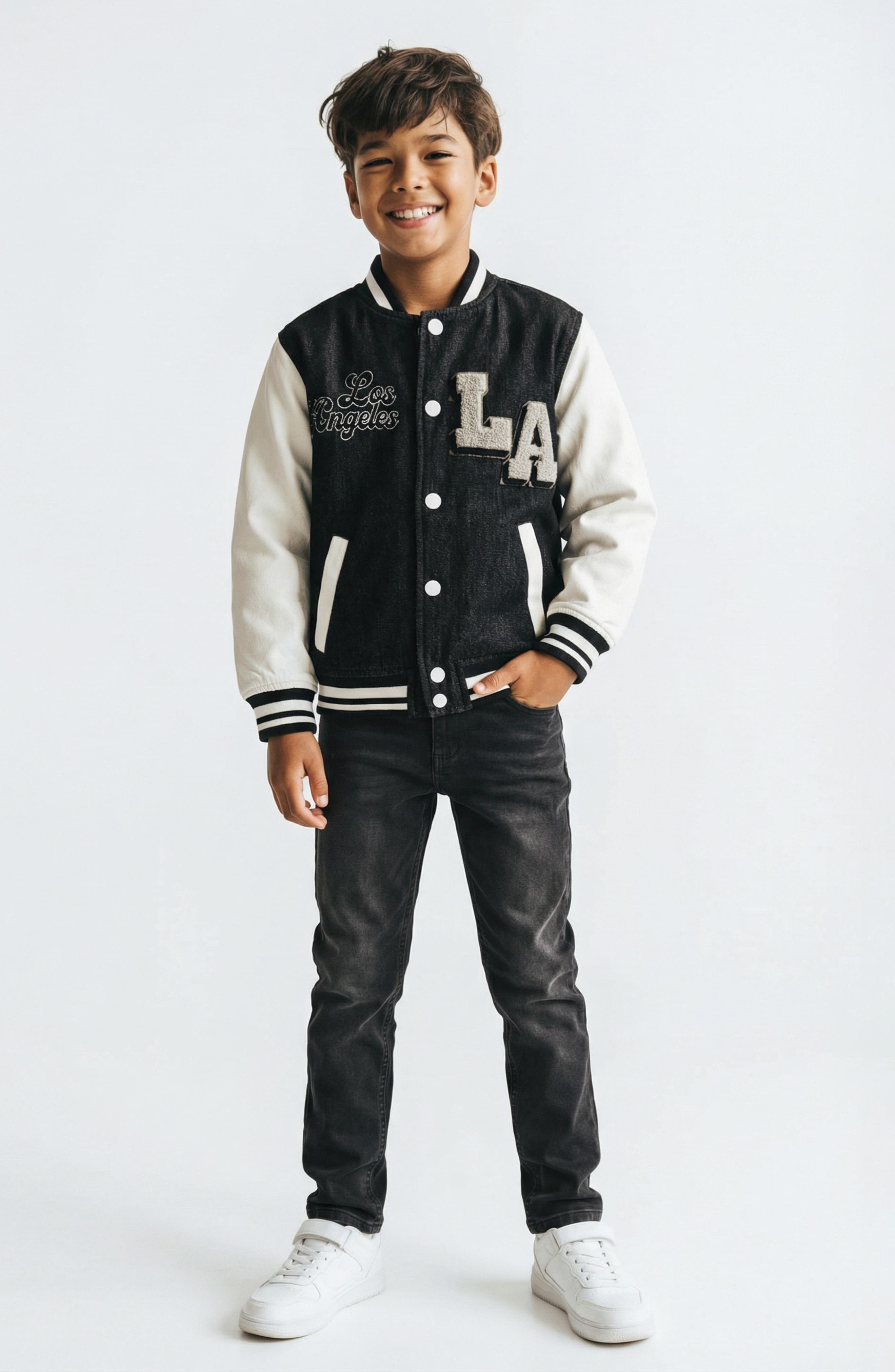 Joe's Jeans Kids' Los Angeles Varsity Jacket