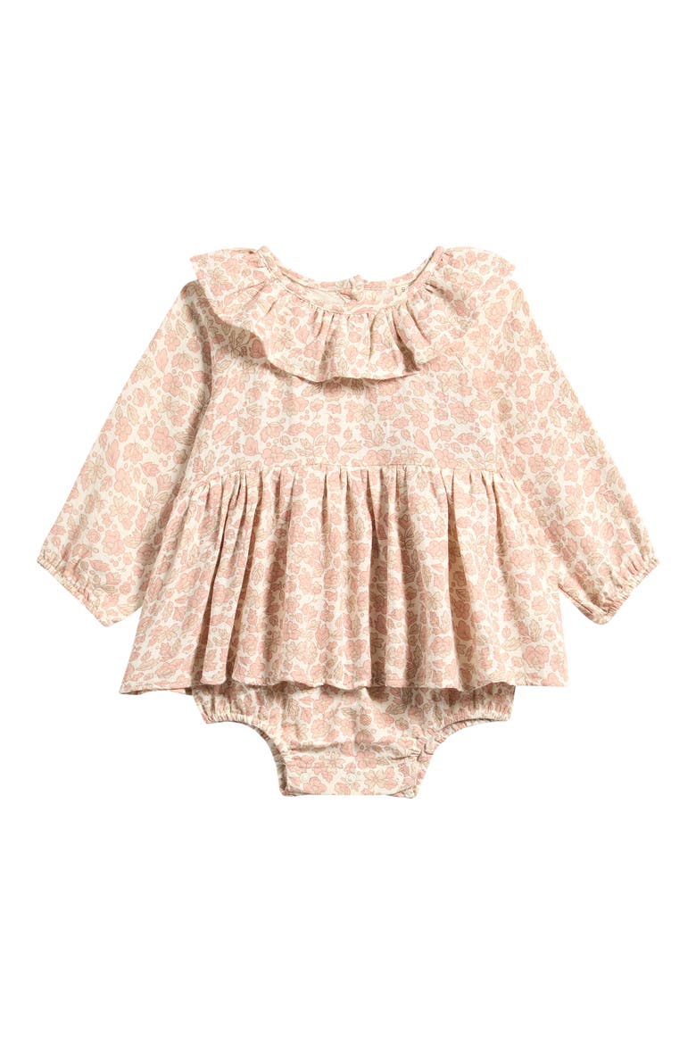 Thalia Organic Cotton Romper, Main, color, IVORY
