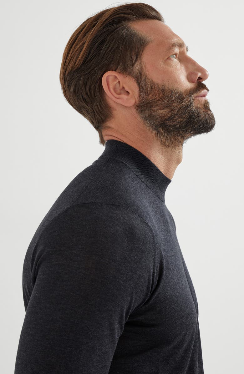 Brunello Cucinelli Lightweight sweater, Alternate, color, Anthracite