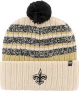 '47 Men's '47 Natural New Orleans Saints Tavern Cuffed Knit Hat with Pom
