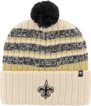 '47 Men's '47 Natural New Orleans Saints Tavern Cuffed Knit Hat with Pom