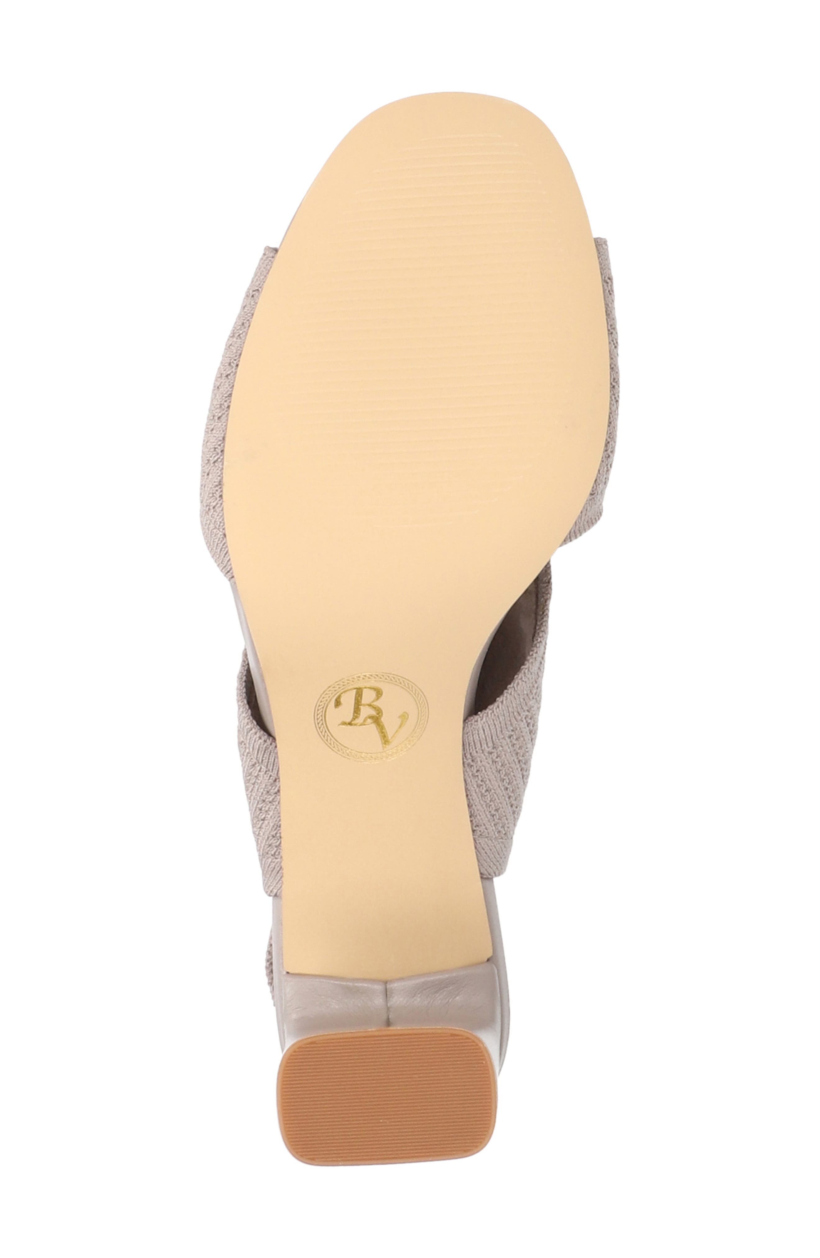 Mira Stretch Knit Sandal, Alternate, color, NATURAL KNIT