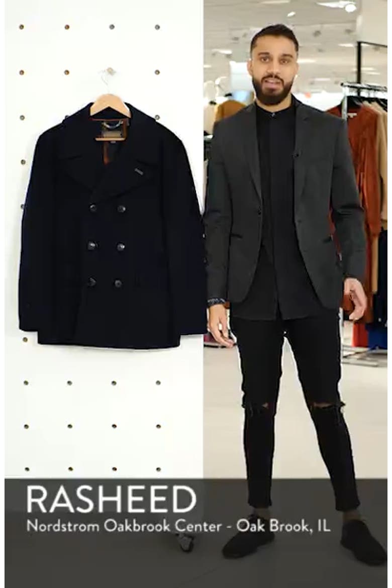 Maritime Wool Blend Peacoat video