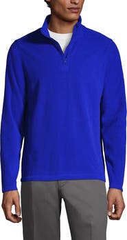 Lands' End School Uniform Young  Lightweight Fleece Quarter Zip Pullover