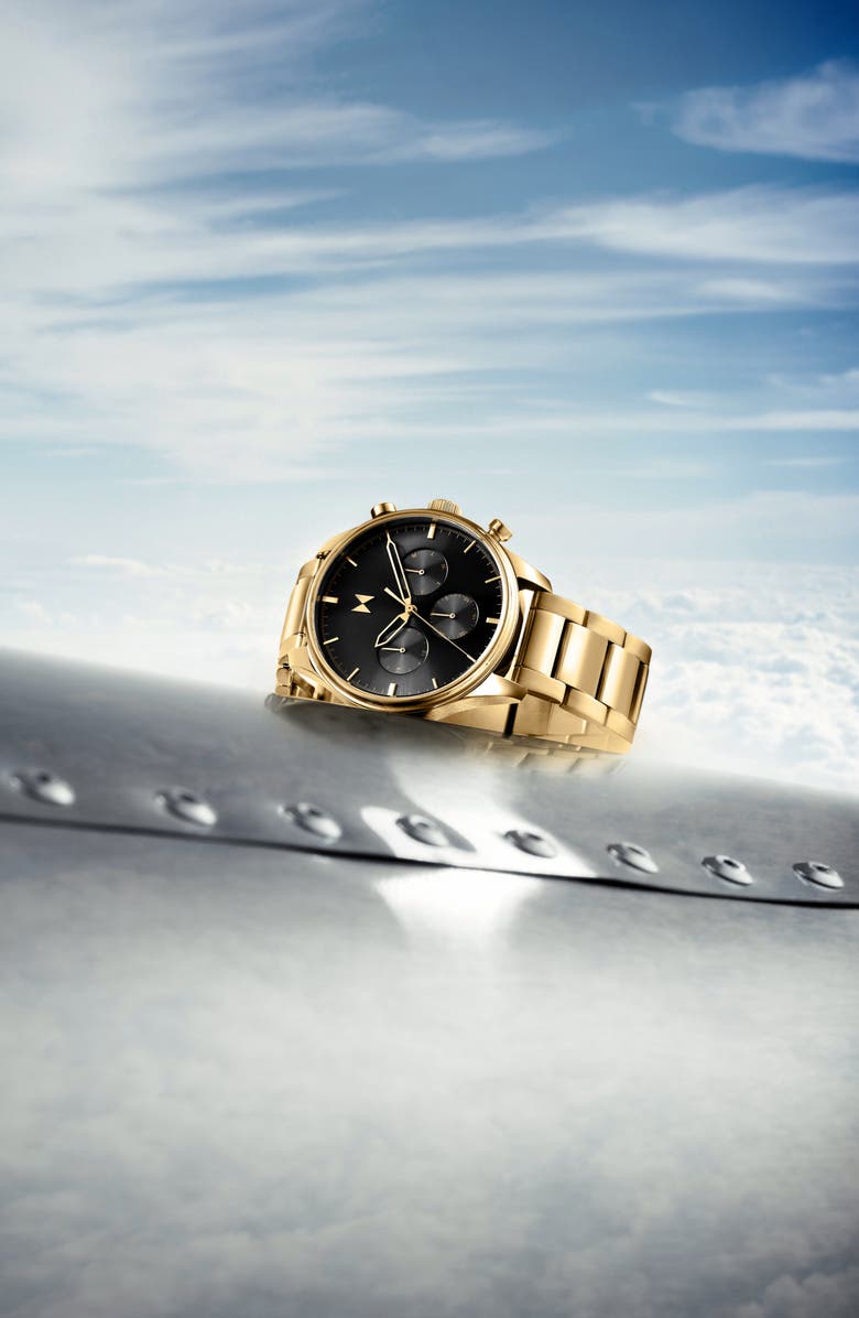 MVMT Airhawk Chronograph Bracelet Watch, 42mm, Alternate, color, 