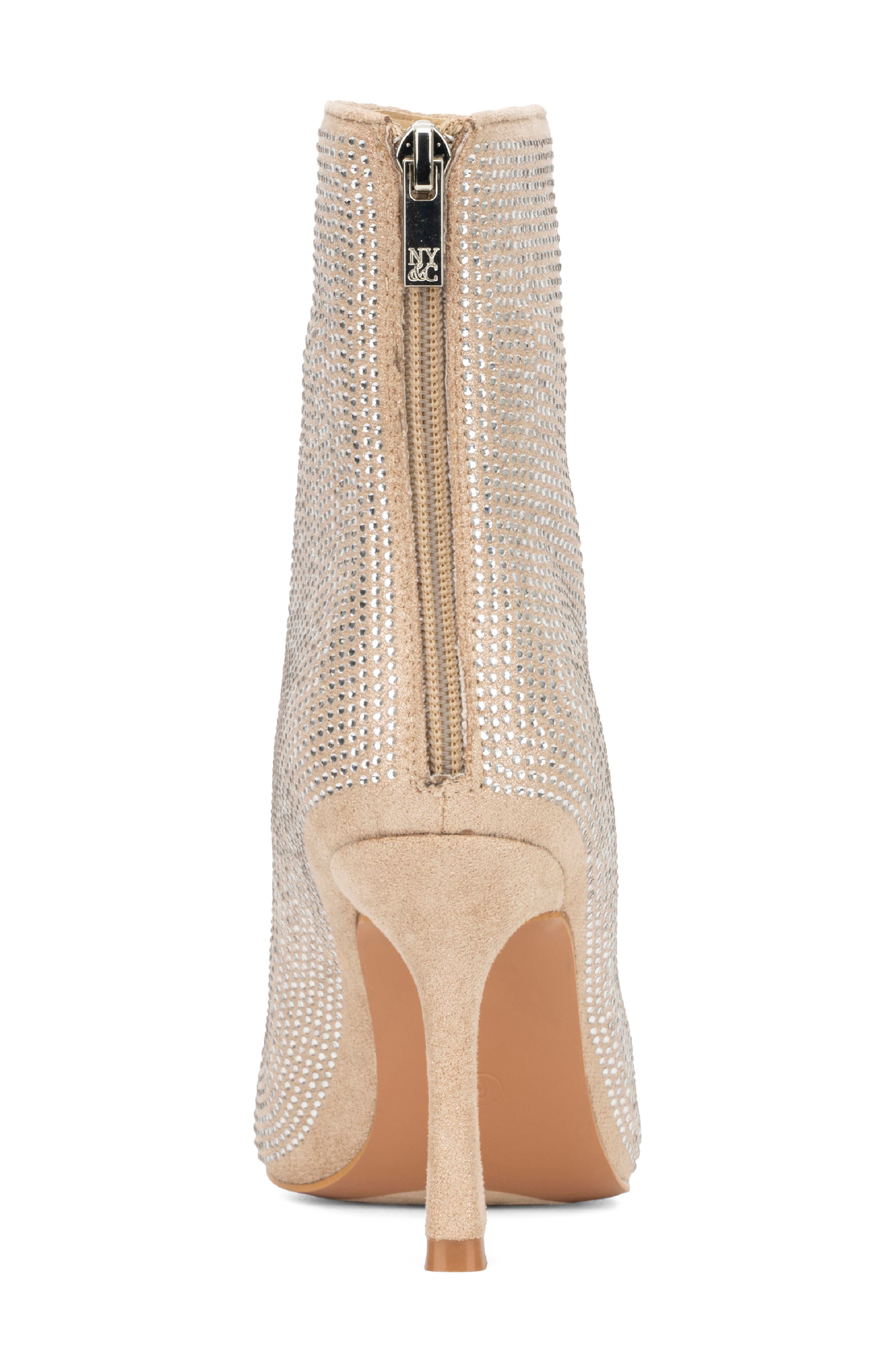 NEW YORK AND COMPANY Reana Pointed Toe Pump, Alternate, color, Nude