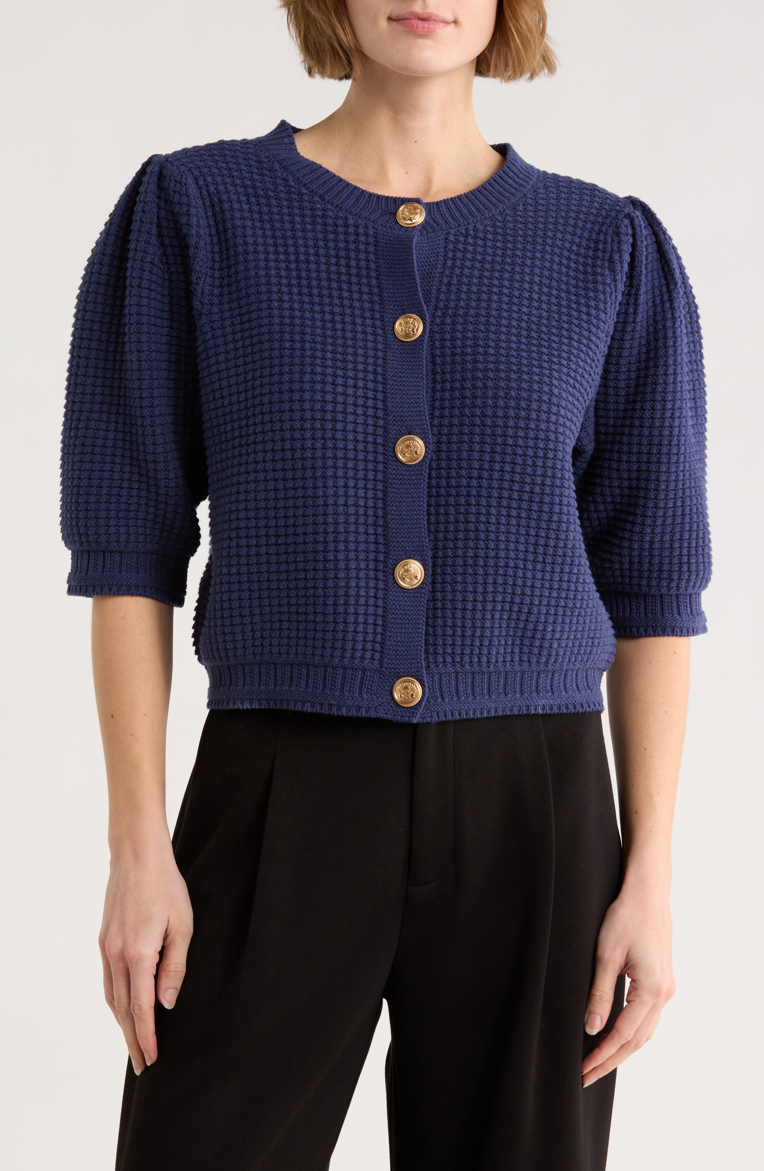 Elbow Length Sleeve Cardigan - image 3