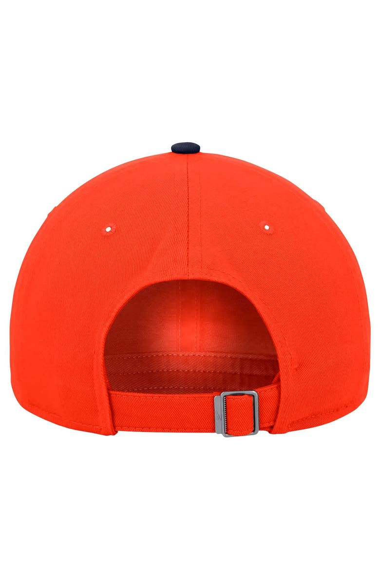 Nike Men's Nike Orange Virginia Cavaliers Colorblock Club Adjustable Hat, Alternate, color, Orange