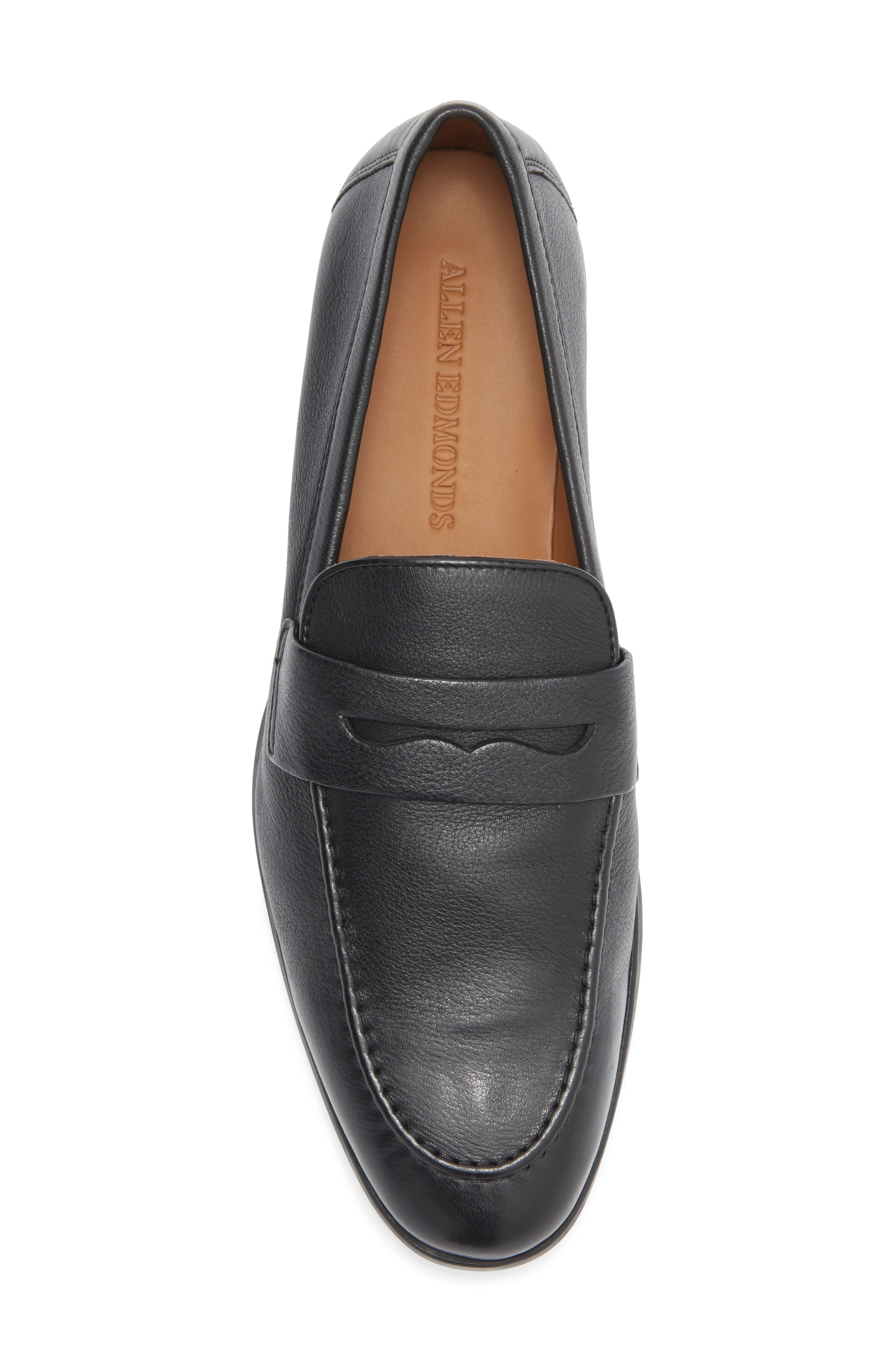 Allen Edmonds Murphy Penhy Loafer, Alternate, color, Black Pebbled Leather